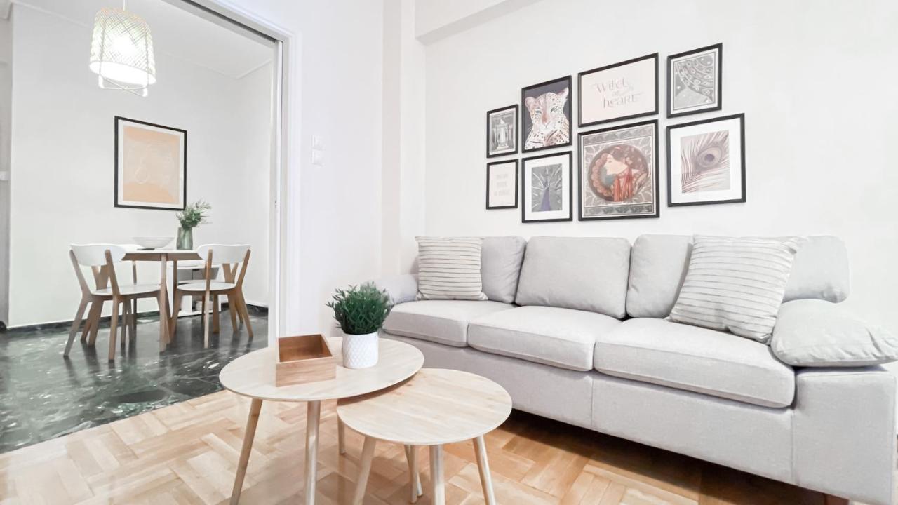 Boho Chic 2Br Apartment In The Center Of Athene Buitenkant foto