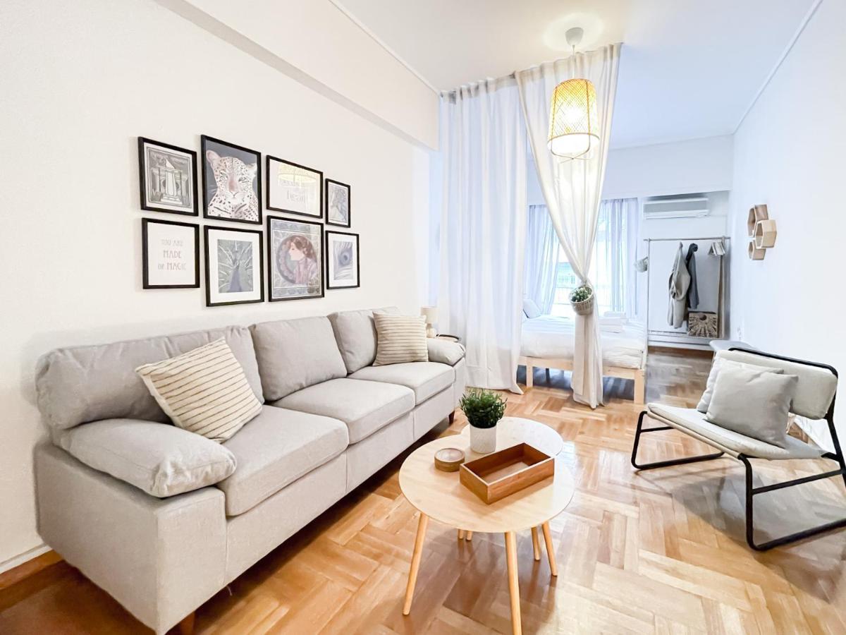Boho Chic 2Br Apartment In The Center Of Athene Buitenkant foto